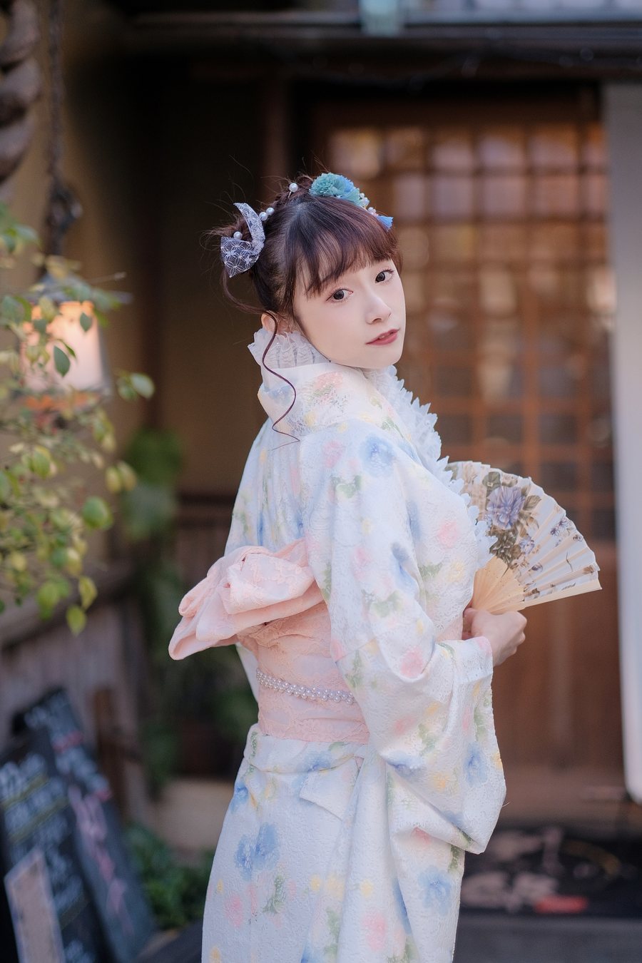 蕾絲和服